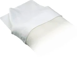 Sous taie oreiller molleton blanc 65x65 cm 200 g/m² coton - Aucune Online