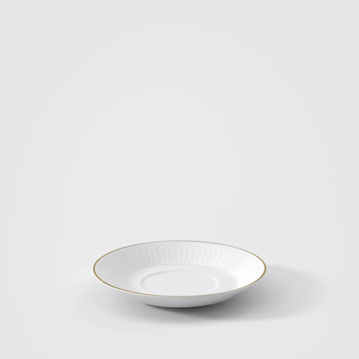 Sous tasse blanc porcelaine bone china Ø 12,5 cm Chateau Septfontaines - VILLEROY & BOCH Best