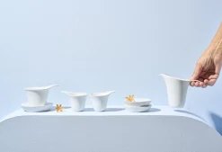 COOKPLAY Sous tasse blanc porcelaine 18 cl Ø 15,5 cm Fly Outlet