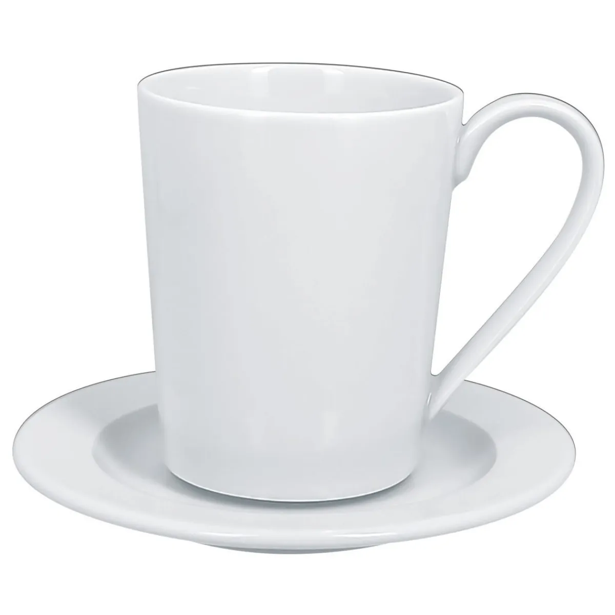 RAK Sous tasse blanc porcelaine vitrifiée Ø 15,5 cm Access Hot