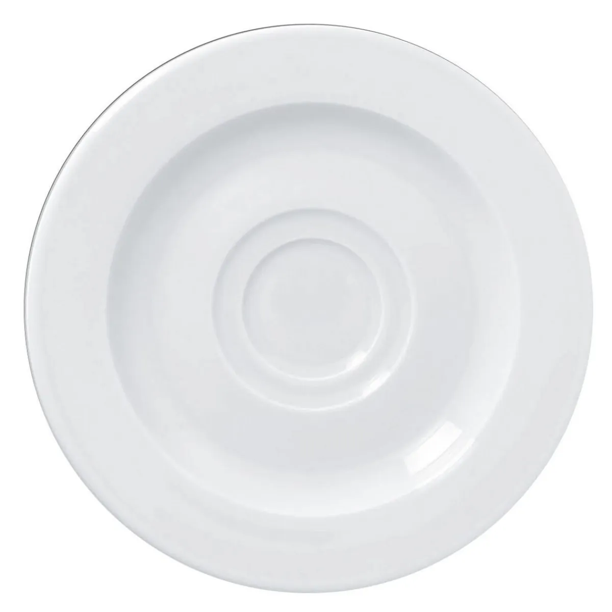 RAK Sous tasse blanc porcelaine vitrifiée Ø 15,5 cm Access Hot