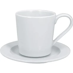 RAK Sous tasse blanc porcelaine vitrifiée Ø 15,5 cm Access Hot