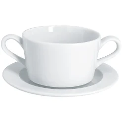 RAK Sous tasse blanc porcelaine vitrifiée Ø 15,5 cm Access Hot