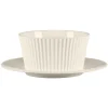 Sous tasse à bouillon rond blanc porcelaine bone china Ø 32 cm Spectra - RAK Sale