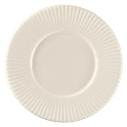 Sous tasse à bouillon rond blanc porcelaine bone china Ø 32 cm Spectra - RAK Sale