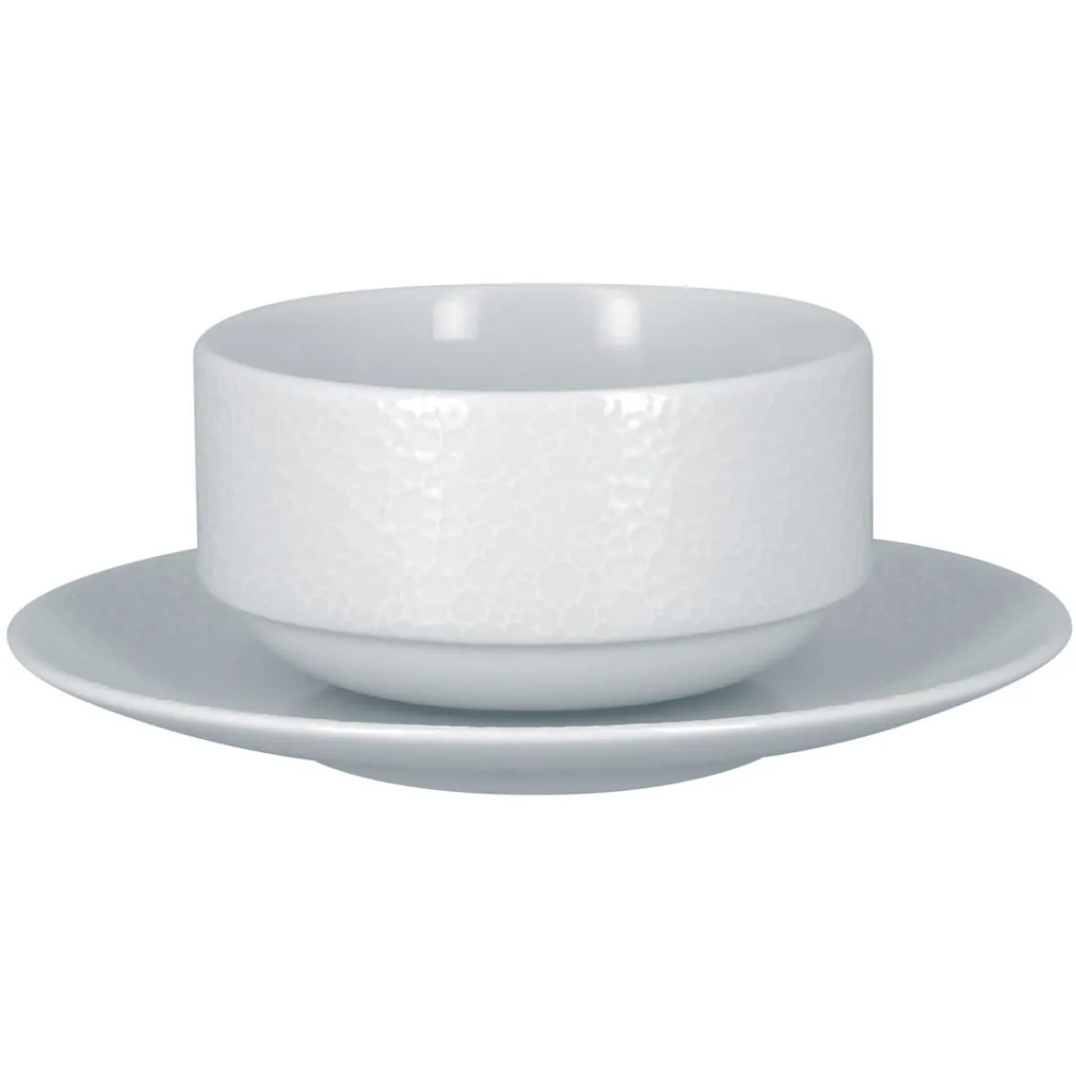 RAK Sous tasse à bouillon rond blanc porcelaine Ø 17 cm Charm Sale