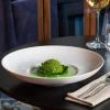 RAK Sous-tasse à bouillon rond ivoire porcelaine vitrifiée Ø 18,5 cm Fine Dine Best