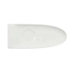PRO.MUNDI Sous-tasse à café gourmand ovale blanc porcelaine 23 cm Prismo Sale