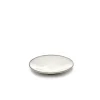 Sous tasse à café rond blanc grès émaillé Ø 14 cm Inku - SERAX Online