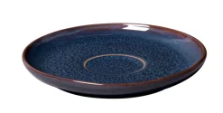 Sous-tasse à café rond denim bleu porcelaine Ø 15 cm Crafted - VILLEROY & BOCH Best