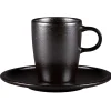 Sous tasse à café rond Forge porcelaine vitrifiée Ø 16,3 cm stone Ease - RAK Sale