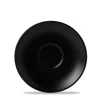Sous tasse à café rond noir porcelaine Ø 16,2 cm Evo Jet - DUDSON Best