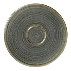 RAK Sous tasse à café rond Peridot porcelaine vitrifiée Ø 15 cm stone Spot Hot
