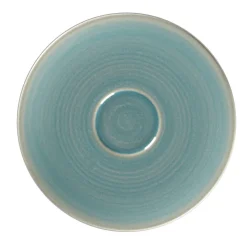Sous tasse à café rond Saphire porcelaine vitrifiée Ø 15 cm stone Spot - RAK Online