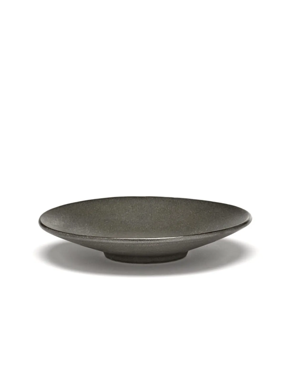 SERAX Sous tasse à café rond vert grès émaillé Ø 14 cm Inku Hot