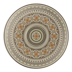 Sous tasse à café/thé rond Argila Décor Genoa porcelaine Ø 17 cm Earth - RAK Hot