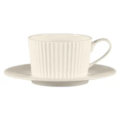 Sous tasse à café / thé rond blanc porcelaine bone china Ø 32,2 cm Spectra - RAK Clearance