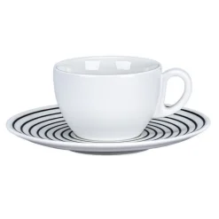 RAK Sous tasse à café/thé rond Hypnotic porcelaine Ø 16,8 cm Hypnotic Outlet