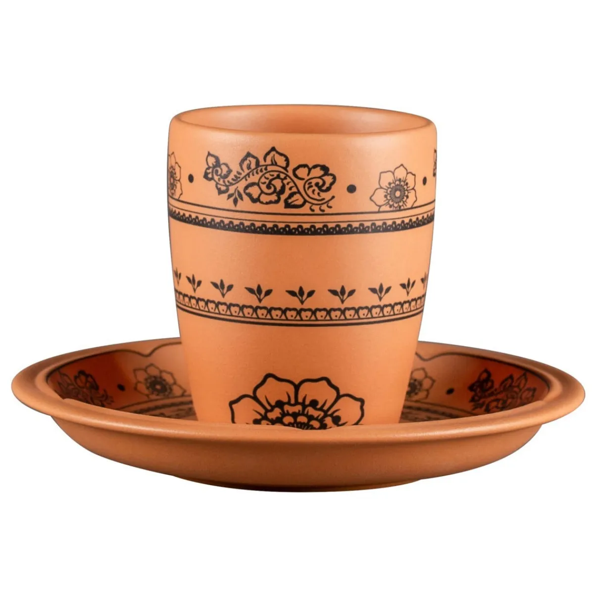 RAK Sous tasse à café/thé rond Tero Décor Alexandria porcelaine Ø 15 cm Earth Online