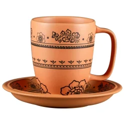 RAK Sous tasse à café/thé rond Tero Décor Alexandria porcelaine Ø 15 cm Earth Online