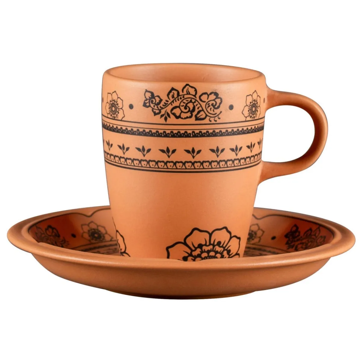RAK Sous tasse à café/thé rond Tero Décor Alexandria porcelaine Ø 15 cm Earth Online