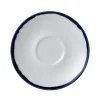Sous tasse à cappuccino rond Ink porcelaine vitrifiée Ø 15,6 cm Harvest - DUDSON Best