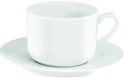 Sous tasse à déjeuner rond blanc porcelaine culinaire Ø 16,7 cm Sancerre - PILLIVUYT
