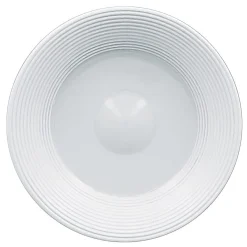 RAK Sous tasse à déjeuner rond blanc porcelaine vitrifiée Ø 17 cm Evolution   Discount