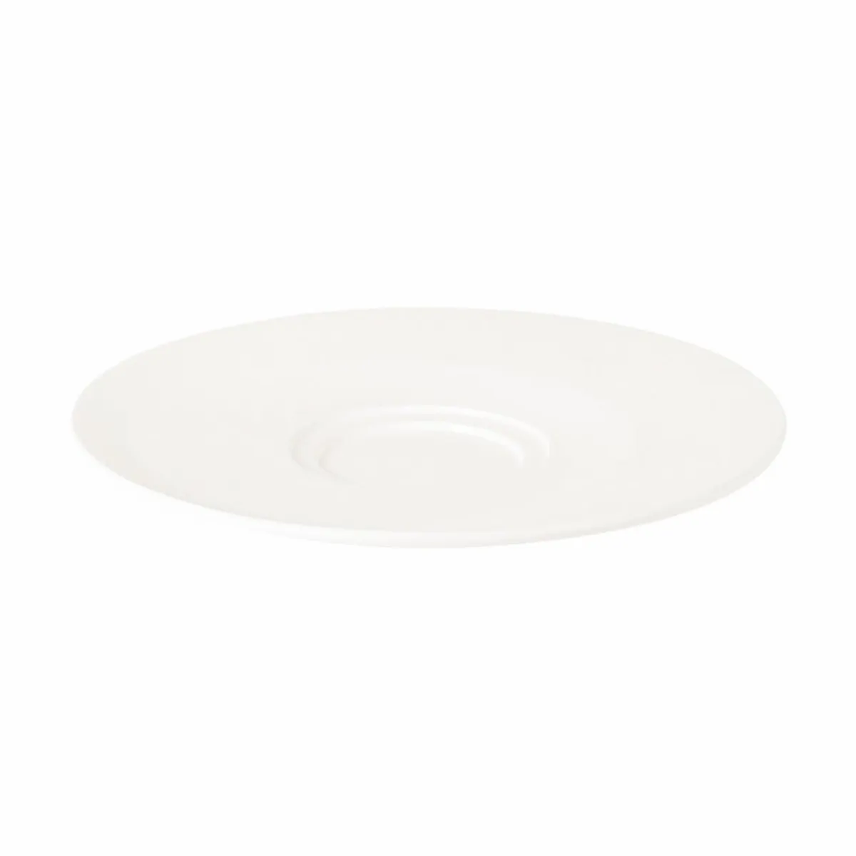 Sous-tasse à déjeuner rond ivoire porcelaine vitrifiée Ø 17 cm Giro - RAK Clearance