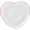Sous tasse double empreinte blanc porcelaine 16 cm  Cliché - RAK Discount