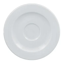 Sous tasse à espresso blanc porcelaine vitrifiée Ø 13 cm Access - RAK New