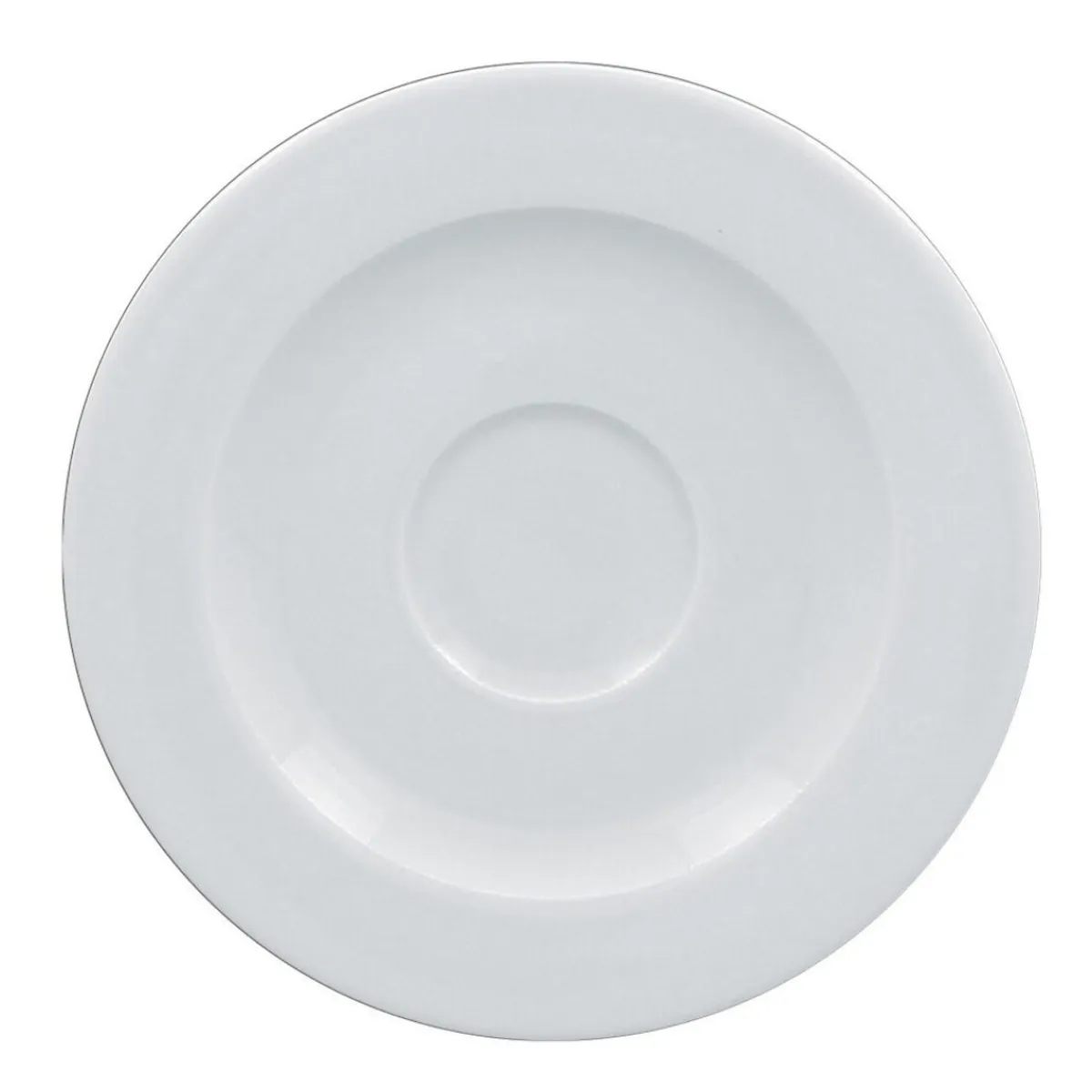 Sous tasse à espresso blanc porcelaine vitrifiée Ø 13 cm Access - RAK New