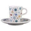RAK Sous tasse à espresso blanc porcelaine vitrifiée Ø 13 cm stone Ease Décor Summer Sale