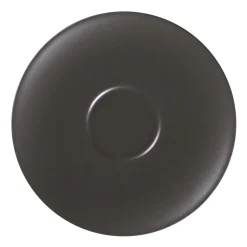 Sous tasse à espresso brun porcelaine vitrifiée Ø 12,5 cm Genesis - RAK Sale