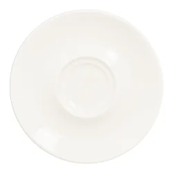 RAK Sous tasse à espresso ivoire porcelaine vitrifiée Ø 12 cm Swirls