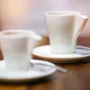 RAK Sous tasse à espresso ivoire porcelaine vitrifiée Ø 12 cm Swirls Online