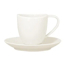 RAK Sous tasse à espresso ivoire porcelaine vitrifiée Ø 12 cm Swirls Online