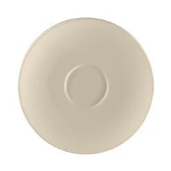 RAK Sous tasse à espresso rond Argila Décor Epura porcelaine Ø 12,5 cm Earth Outlet