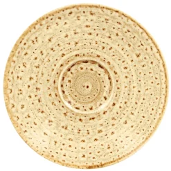 Sous tasse à espresso rond beige porcelaine vitrifiée Ø 12,5 cm Twirl - RAK Outlet
