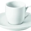 PILLIVUYT Sous tasse à espresso rond blanc porcelaine culinaire Ø 12,7 cm Cecil New