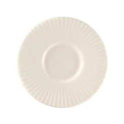 RAK Sous tasse à espresso rond blanc porcelaine bone china Ø 13 cm Spectra Hot