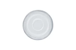 Sous tasse à espresso rond blanc porcelaine Ø 13 cm Sublime - RAK Discount