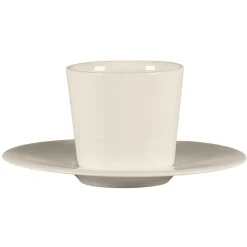 RAK Sous tasse à espresso rond blanc porcelaine bone china Ø 13 cm Fedra Best