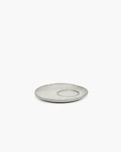 SERAX Sous tasse à espresso rond écru grès émaillé Ø 11 cm La Mère Online