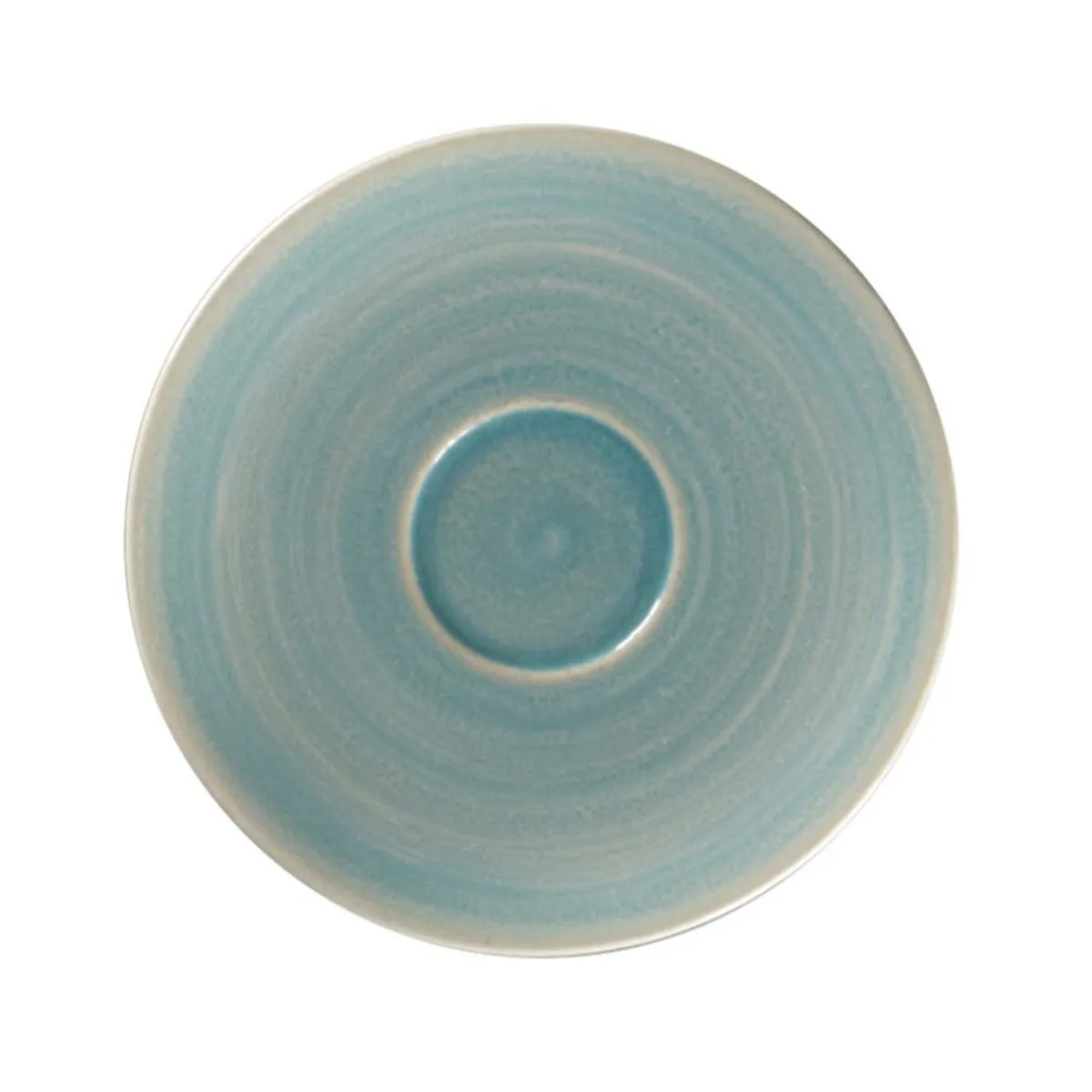 RAK Sous tasse à espresso rond Saphire porcelaine vitrifiée Ø 12,5 cm stone Spot Online