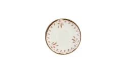 Sous tasse à espresso rond terracotta porcelaine vitrifiée Ø 11,8 cm Harvest Mediterranean - DUDSON Hot