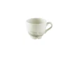 Sous tasse à espresso rond vert porcelaine vitrifiée Ø 11,8 cm Finca Flint - DUDSON New