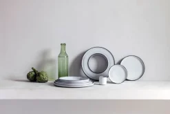 REVOL Sous-tasse à expresso ovale blanc porcelaine culinaire 13,5 cm  Caractère Online