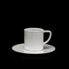 Sous-tasse à expresso rond blanc mélamine Ø 11,5 cm Prestige - PLATEX New