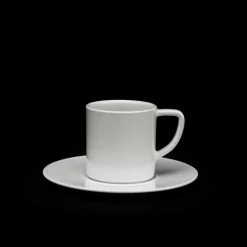 Sous-tasse à expresso rond blanc mélamine Ø 11,5 cm Prestige - PLATEX New